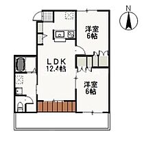 ベルリード今在家  ｜ 岡山県岡山市中区今在家（賃貸アパート2LDK・1階・53.41㎡） その2