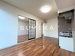 シャトル春水　B棟 1階2DKのリビング/ダイニング