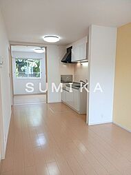 サンリット・ヒル 1階1LDKのリビング/ダイニング