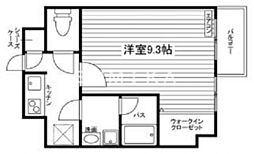 Lumiere 1Kの間取図画像