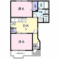 🉐敷金礼金0円！🉐エヴァーグリーンＡ棟