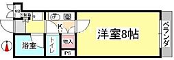 イマージュ・シャトー 1Kの間取図画像
