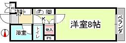 イマージュ・シャトー 1Kの間取図画像