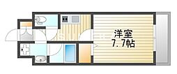 Sungate 1Kの間取図画像