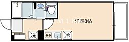 グランメゾン津島南 ワンルームの間取図画像