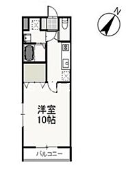 VerdeDaiku 1Kの間取図画像