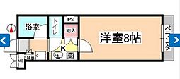 イマージュ・シャトー 1Kの間取図画像