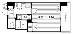 GrandE'terna岡山2 1Kの間取図画像