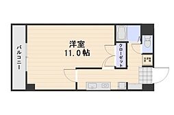 カルム今 1Kの間取図画像
