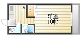 岡山県岡山市北区今1丁目（賃貸アパート1K・2階・30.69㎡） その2