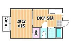 岡山県岡山市北区富原（賃貸アパート1DK・2階・23.18㎡） その2