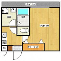 岡山県岡山市東区瀬戸町沖（賃貸アパート1K・3階・22.36㎡） その2