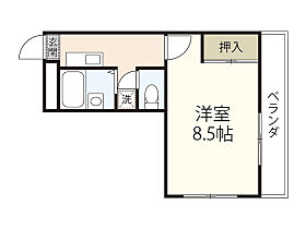 岡山県岡山市東区大多羅町（賃貸マンション1K・1階・24.84㎡） その2