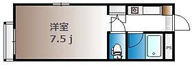 岡山県岡山市北区学南町1丁目（賃貸アパート1K・2階・19.87㎡） その2