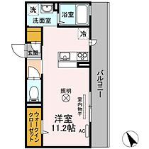 岡山県岡山市北区大供表町（賃貸アパート1R・2階・30.13㎡） その2