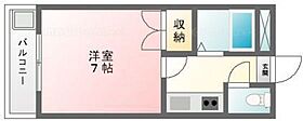 岡山県岡山市北区鹿田本町（賃貸マンション1K・2階・21.08㎡） その2