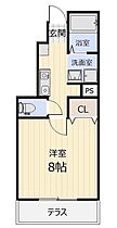 岡山県岡山市中区浜1丁目（賃貸アパート1K・1階・25.54㎡） その2