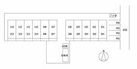 岡山県岡山市中区浜1丁目（賃貸アパート1K・1階・25.54㎡） その18