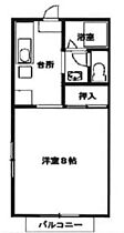 岡山県岡山市中区浜3丁目（賃貸アパート1K・2階・26.90㎡） その2