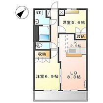 サンコート瀬戸　I  ｜ 岡山県岡山市東区瀬戸町万富（賃貸アパート2LDK・1階・54.00㎡） その2