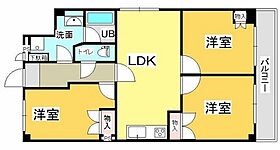 アリベ国富II  ｜ 岡山県岡山市中区国富（賃貸マンション3LDK・2階・65.70㎡） その2