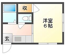 メゾン旭  ｜ 岡山県岡山市北区宿（賃貸アパート1K・1階・20.00㎡） その2