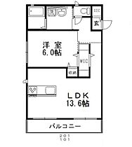 スマートIII  ｜ 岡山県岡山市東区瀬戸町江尻（賃貸アパート1LDK・1階・48.12㎡） その2