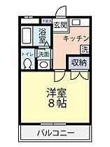 Createur  ｜ 岡山県岡山市北区北方1丁目（賃貸マンション1K・1階・22.00㎡） その2