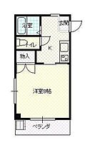 安井ビル  ｜ 岡山県岡山市中区平井6丁目（賃貸マンション1K・3階・24.20㎡） その2