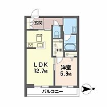 ミモザ  ｜ 岡山県倉敷市帯高（賃貸マンション1LDK・1階・48.65㎡） その2