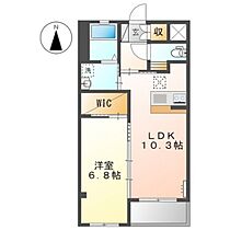 ベレッツァ久米  ｜ 岡山県岡山市北区久米（賃貸アパート1LDK・1階・43.22㎡） その2