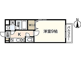 LST Okadai South  ｜ 岡山県岡山市北区津島新野1丁目（賃貸マンション1K・1階・28.92㎡） その2