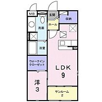 アーバイン  ｜ 岡山県岡山市中区倉富（賃貸アパート1LDK・1階・36.79㎡） その2