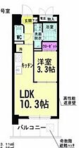 アネシスデュオ  ｜ 岡山県岡山市北区津島西坂2丁目（賃貸マンション1LDK・4階・34.32㎡） その2