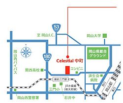 Celestial中町 00402 ｜ 岡山県岡山市北区三門中町（賃貸マンション1LDK・4階・64.98㎡） その3