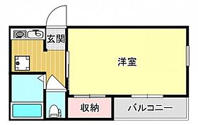 岡山県岡山市中区中納言町（賃貸マンション1K・2階・26.00㎡） その2