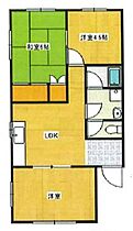 MHハイム津高　A  ｜ 岡山県岡山市北区横井上（賃貸アパート3LDK・2階・53.00㎡） その2