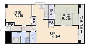 アートアベニュー  ｜ 岡山県岡山市北区富田（賃貸マンション2LDK・3階・67.00㎡） その2