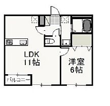 フラットＴ＆Ｔ  ｜ 岡山県岡山市北区番町2丁目（賃貸マンション1LDK・1階・40.20㎡） その2