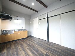 リバーサイド金岡 1階2DKのリビング/ダイニング