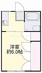 アーバンハイツ 1Kの間取図画像
