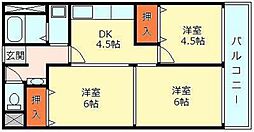 間取図画像 3DK