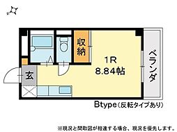 間取図画像 ワンルーム