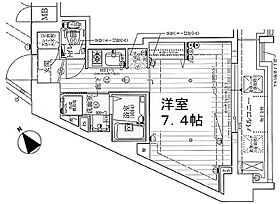 アクアプレイス梅田5 901 ｜ 大阪府大阪市北区浮田2丁目7番1号（賃貸マンション1K・9階・25.15㎡） その2