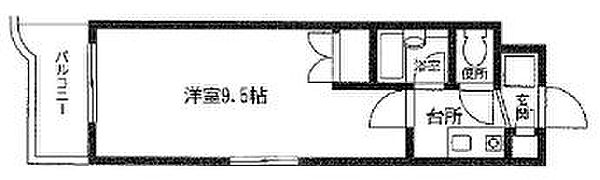 プランドール・Ｋ ｜神奈川県厚木市厚木町(賃貸マンション1K・3階・22.88㎡)の写真 その2