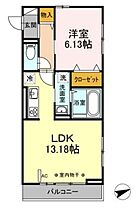 サザンウィング  ｜ 神奈川県厚木市愛甲1丁目（賃貸アパート1LDK・3階・46.17㎡） その2