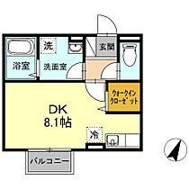 ファルコーネ  ｜ 神奈川県海老名市上郷1丁目（賃貸アパート1R・2階・25.03㎡） その2