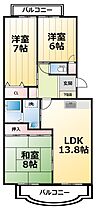 エルトベーレ  ｜ 神奈川県海老名市大谷北1丁目（賃貸マンション3LDK・1階・75.00㎡） その2