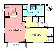 プランドールＫII  ｜ 神奈川県伊勢原市板戸（賃貸アパート1LDK・1階・46.67㎡） その2