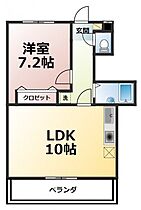 ヴェルドミールSUZUKI  ｜ 神奈川県厚木市岡田1丁目（賃貸マンション1LDK・4階・37.44㎡） その2